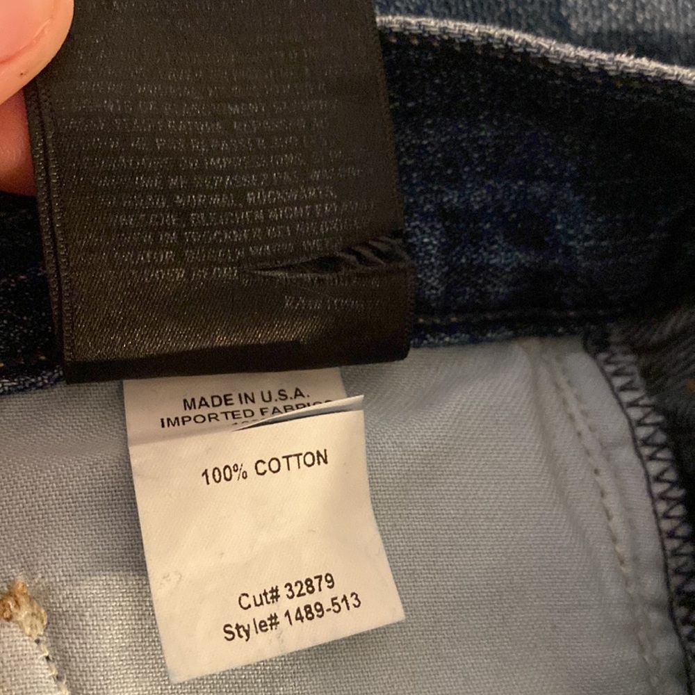 Citizens of Humanity straight leg denim jeans - Picture 10 of 11